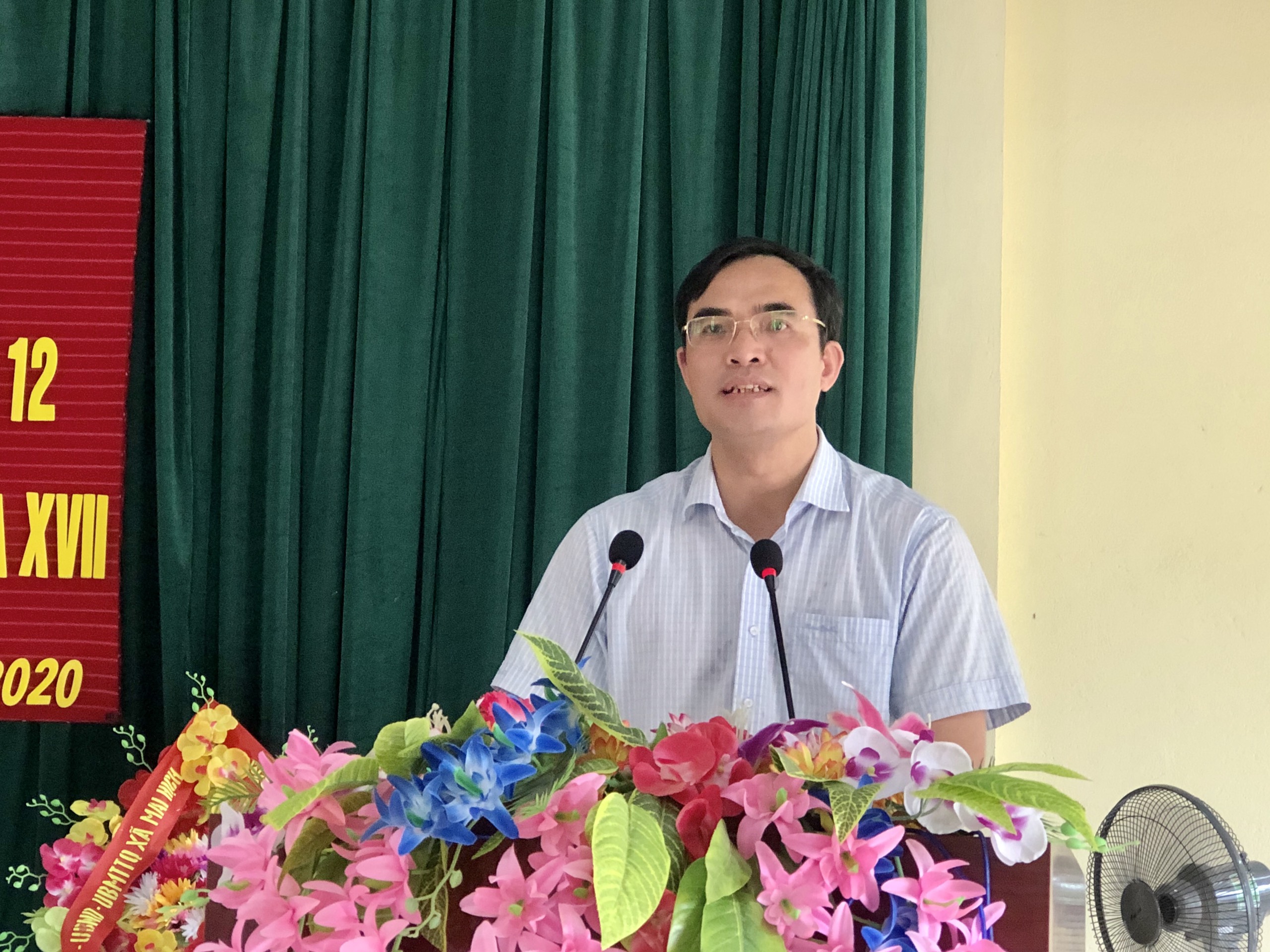 Đồng chí Trương Nho Tự, Chủ tịch UBND huyện đã tiếp thu, giải trình những ý kiến phản ánh và kiến nghị của cử tri